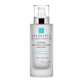VELOUTÉES PREMIUM Lotion Anti Poils Incarnés Unifiante homme & femme élimine poils incarnés boutons de rasage et taches avec 