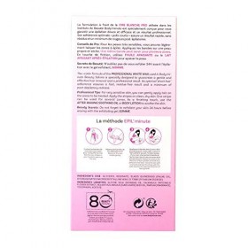EPILminute - 40 BANDES CORPS CIRE BLANCHE - Épilation douceur, application confort - 93% dingrédients naturels