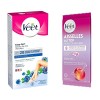 Veet - Bandes de Cire Froide Aisselles Nectarine x8 et Bandes de Cire Froide Corps & Jambes Peaux Sensibles x40