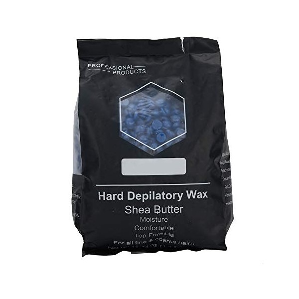 500g Hair Removal Hot Wax Beans Hair Depilatory Wax,Hair Removal Wax Beads Hard Wax Warmer Home Salon Painless Hair Removal W