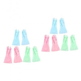 ULTECHNOVO 6 Paires De Gants De Nettoyage Sans Latex Gants De Jardinage Gants De Lessive Sans Gants Gants DAgriculteur Gants