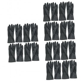 Uonlytech 12 Paires Gants Extensibles Des Gants En Caoutchouc Gants De Salon Gants Détiquette Gants De Sécurité Gants Unifor