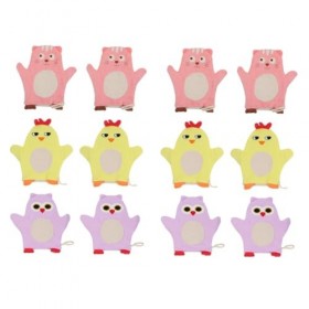 Totority 12 Pièces Gants De Bain Exfoliant Boule De Bain Gants De Toilette pour Bébé Gants De Toilette pour Le Bain Gants De 