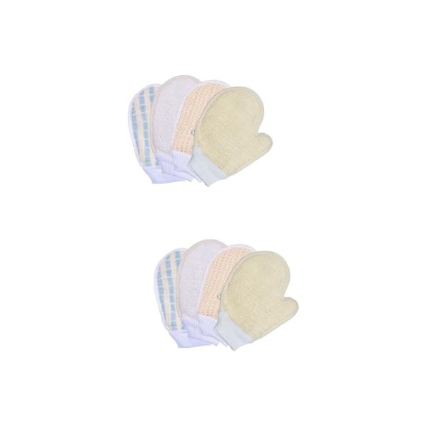 minkissy Gants De Gommage Corporel Type De Gant Serviettes De Bain Engourdies Par Plante Brosse De Douche Type De Gant Servie