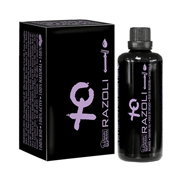 Amanprana Huile de Rasage pour Femme 100 ml