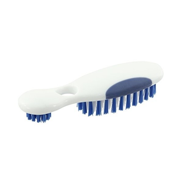 Fackelmann Sweany Brosse à Ongles Blanc/Bleu 12 x 4 x 2,5 cm