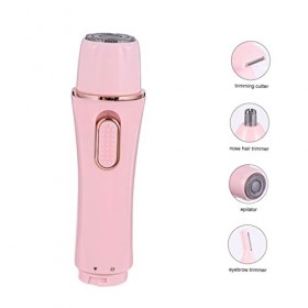 COOPHYA 4 1 Épilateur Pour Le Visage Rasoir Pour Le Corps Tondeuse Pour Le Nez Et Les Sourcils Rasoirs Électriques Pour Femme