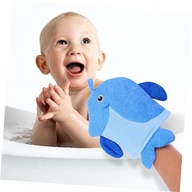 FOMIYES 10 Pcs Mignon Animal Serviette Bain Peau Mitaines Filles Fille Marionnettes Dissolvant Gants Gommage Dessins Forme Do