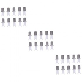 36 Pièces Tête De Tondeuse À Poils De Nez Rasoir À Sourcils Coupe De Cheveux Têtes De Rasoir Têtes DÉpilation Du Nez Tondeus