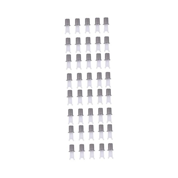 36 Pièces Tête De Tondeuse À Poils De Nez Rasoir À Sourcils Coupe De Cheveux Têtes De Rasoir Têtes DÉpilation Du Nez Tondeus