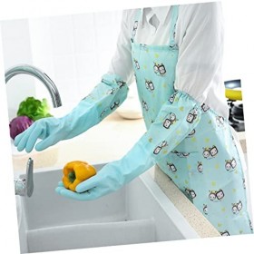 Healifty 4 Paires De Gants De Nettoyage Gants En Plastique Gants En Latex Gants Longs Gants De Protection Gants De Vaisselle 