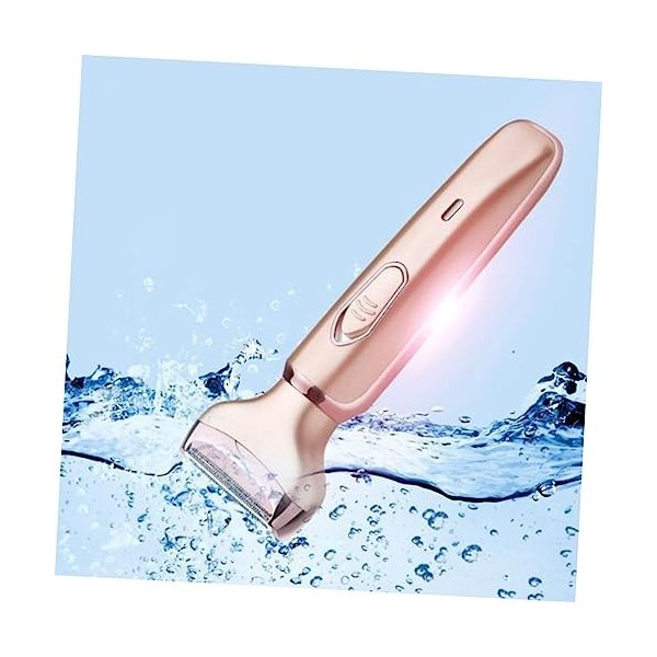 Beaupretty 1 Set Rasoir Rechargeable Tissu Rasoir Femmes Rasoir Tondeuse Électrique Rechargeable Électrique Épilateur Salon B