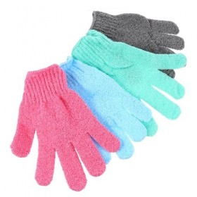 minkissy 12 Paires De Gants De Gommage À La Boue Gants De Gommage Du Corps Gants De Toilette Coréens Pour Le Nettoyage Gommag