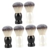 FRCOLOR 6 Pièces Blaireau Manuel Hommes Blaireaux Pour Hommes Fournitures De Nettoyage Blaireau Brosse De Toilettage Blaireau