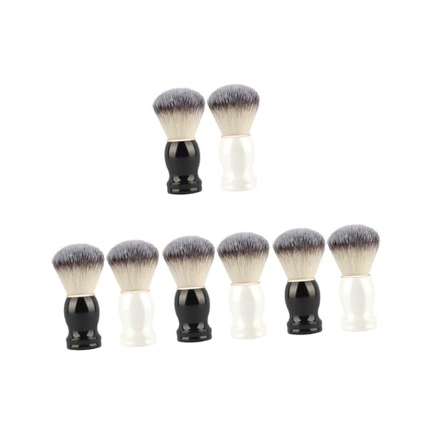 FRCOLOR 6 Pièces Blaireau Manuel Hommes Blaireaux Pour Hommes Fournitures De Nettoyage Blaireau Brosse De Toilettage Blaireau