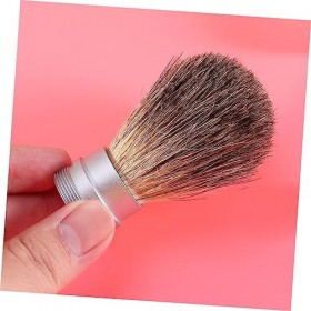 minkissy Lot de 2 brosses de rasage pour homme - Brosse de rasage Jagger - Brosse de rasage pour poils de blaireau - Brosse d