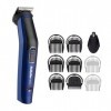 BaByliss - 7255PE - Tondeuse multi-usages 10 en 1 Blue Edition