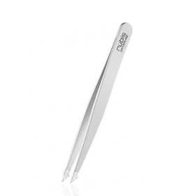 Rubis Evolution 2 en 1 – Pince à épiler pointue pour poils incarnés – Pince à épiler – Épilation des sourcils – Blanc