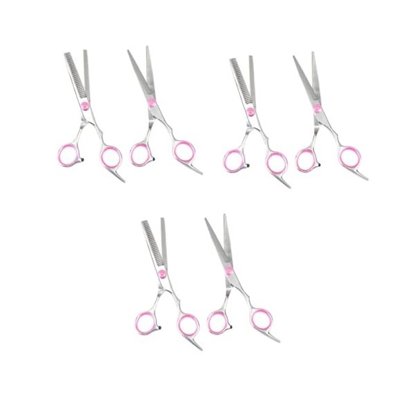 POPETPOP 4 Pcs Coupe-Salon De Coiffure Ciseaux À Cheveux Texturants Ciseaux De Coupe De Cheveux Ciseaux De Coupe De Cheveux C
