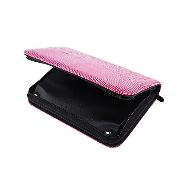 EKSED Ciseaux De Coiffure Cisailles Sac À Main Porte-Étui Barber Styling Tools Pouch - Noir Color : Black 