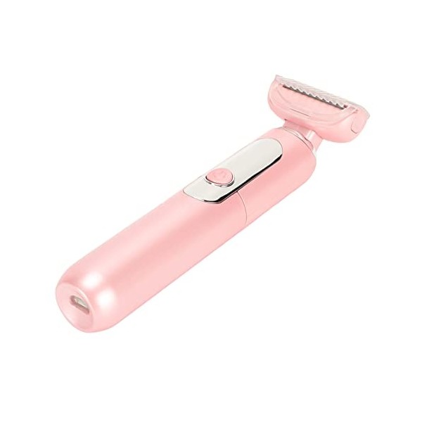 Jauarta Tondeuse électrique Bikini étanche USB Rechargeable Toilettage Femmes Tondeuse à Cheveux avec Lame en Acier Inoxydabl