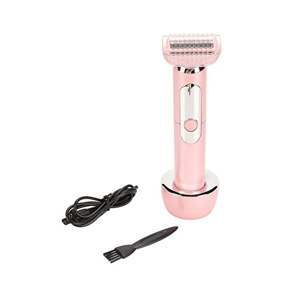 Jauarta Tondeuse électrique Bikini étanche USB Rechargeable Toilettage Femmes Tondeuse à Cheveux avec Lame en Acier Inoxydabl