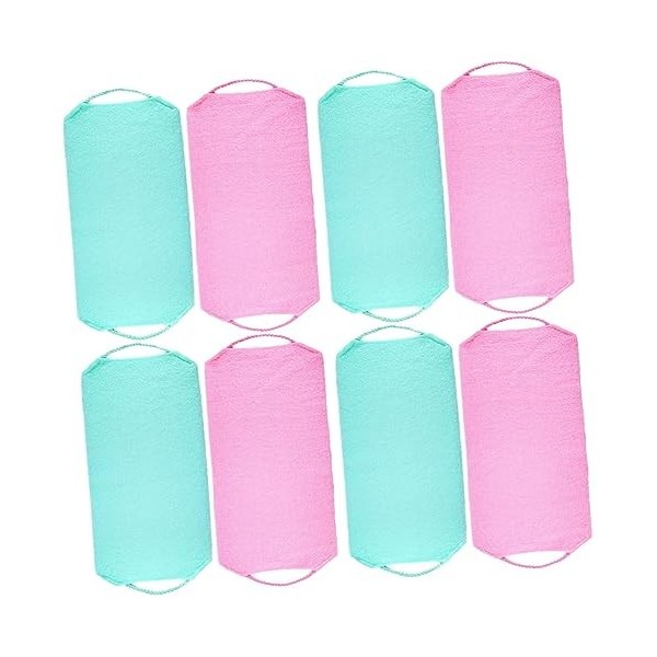 Beavorty 10 Pièces Serviette De Bain Avec Cordon Rondelle Arrière Gant Exfoliant Coréen Serviette De Douche Exfoliante Exfoli