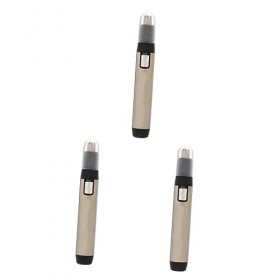 Beavorty 3 Pièces Accessoires Pour Hommes Tondeuses À Poils De Nez Pour Hommes Machine DÉpilation Tondeuse De Nez Électrique