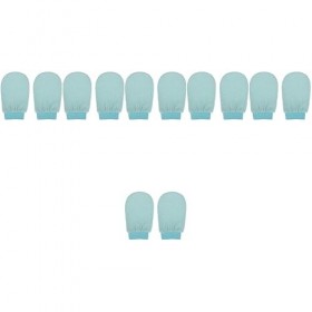 minkissy Lot de 12 gants de bain, gants de douche, gants de bain, éponge de bain, serviettes de massage, serviettes de corps,