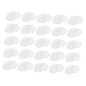 CIMAXIC 50Pcs Taie doreiller Non Tissée Taie doreiller en Forme De U Housse DAppui-Tête Housses De Repose-Tête De Massage 