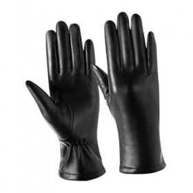 INOOMP Main 1 Paire De Gants En Cuir Mitaines Pour Hommes Avec Doigts Gants Les Plus Chauds Mitaines Chaudes DHiver Mitaines