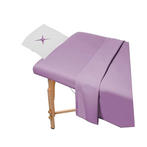 minkissy 300 Pièces Housse DOreiller Jetable Massage Appui-Tête Pour Lit Visage Berceau Couvre Boutique Serviettes Table De 