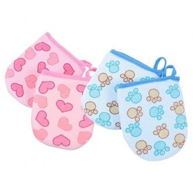 FOMIYES 8 Paires De Gants De Bain Gants De Nettoyage Mitaines Exfoliantes Pour Le Bain Fournitures De Douche Mitaines Moussan