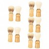Beaupretty 10 Pièces Brosse À Barbe Cadeau De Voyage Cadeau Pour Hommes Cadeaux Pour Hommes Modèle De Barbiche Pour Hommes Br