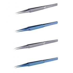 Angoily Pince À Cils Pince À Épiler Coudée Pince À Épiler En Grappe De Cils Pince À Épiler Pointue Pince À Épiler Pour Extens