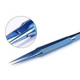 Angoily Pince À Cils Pince À Épiler Coudée Pince À Épiler En Grappe De Cils Pince À Épiler Pointue Pince À Épiler Pour Extens