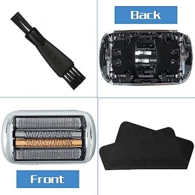 Pièce De Rechange pour Rasoir Serie 9/9 Pro,Tete de Rasoir 94m Easyshave Grille Rasoir électrique Compatible avec Rasoirs Bra
