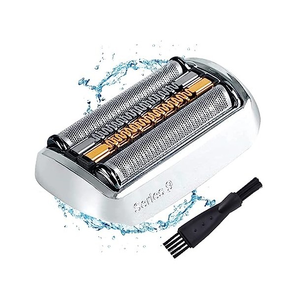 Compatible avec Braun Serie 9 Pro/9 Pièce De Rechange pour Rasoir Serie 9/9 Pro Tete de Rasoir 94m Easyshave Grille Rasoir él