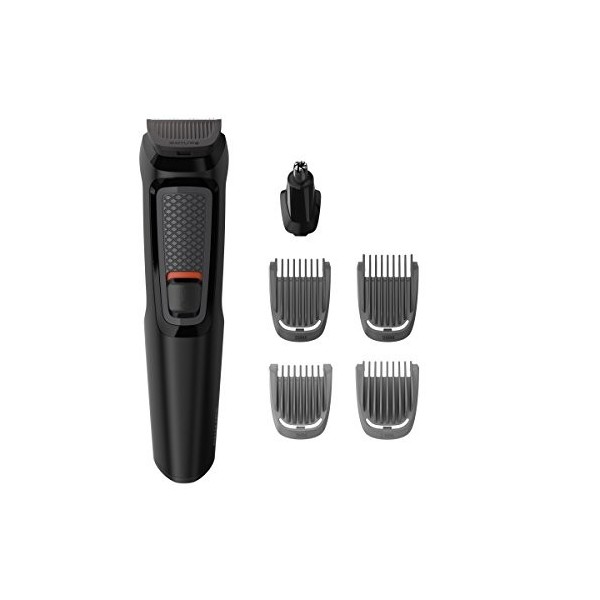 Philips 6 en 1 Barba MG3710/15 Rasoir Plastique Noir 1