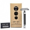 Parker Safety Razor Parker 76R papillon ouvert Rasoir de Sécurité à Double Tranchant et 5 Lames à Double Tranchant