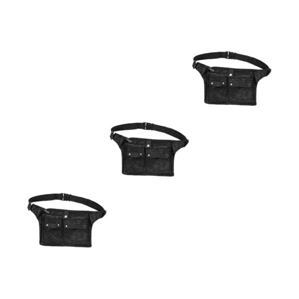 Beavorty 2 Pièces Sac Fourre-Tout Multifonction en Cuir pour Cheveux Sac De Styliste De Cheveux Porte-Outils pour Cheveux Por