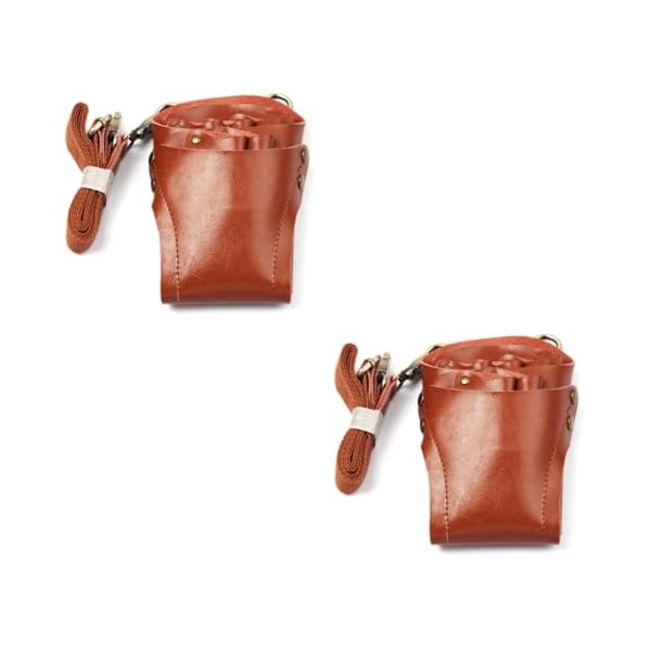 POPETPOP Sac De Taille De Maquillage Sac De Ceinture De Salon Pochette Pour Brosse Cosmétique Pochette De Barbier Professionn