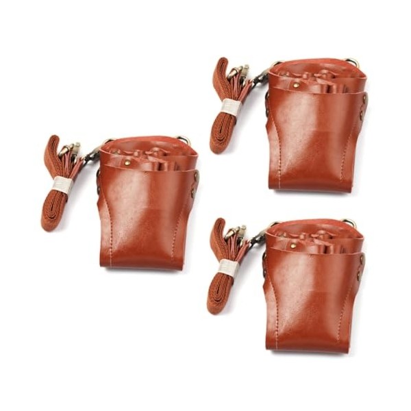 POPETPOP Sac De Taille De Maquillage Sac De Ceinture De Salon Pochette Pour Brosse Cosmétique Pochette De Barbier Professionn