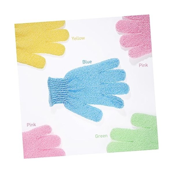 FRCOLOR 18 paires gants coréens exfoliants gants de bain prendre un bain serviette de bain