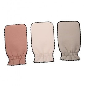 BAFAFA Serviette exfoliante coréenne de Toilette Serviettes de Nettoyage Serviettes de Bain for Adultes 3 pièces Gants exfoli