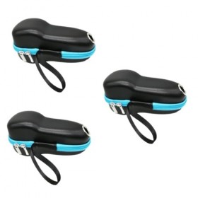 FOMIYES Boîte De 3 Pièces Mallette De Rangement Pour Rasoir Conteneur De Rasoir Portable Rasoir Électrique Rasoir Électrique 