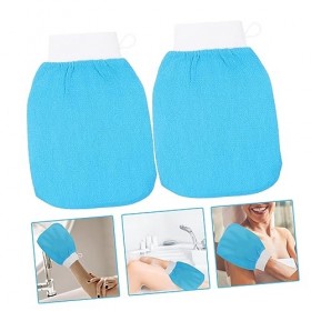 POPETPOP 10 Pièces Gants Exfoliants Gant Exfoliant Gant De Gommage Du Corps Mitaines Moussantes De Bain Mitaines De Gommage D