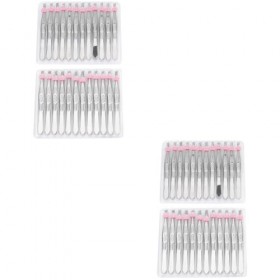 Beaupretty 48 Pièces Pince À Épiler Inclinée En Acier Inoxydable Pince À Épiler De Précision Pince À Épiler Pince À Épiler Pi