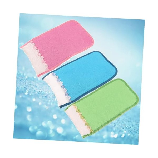 FRCOLOR Gant De Bain En Rayonne 9 Pièces Gant De Douche Prendre Une Brosse Pour Le Corps