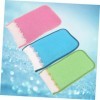 FRCOLOR Gant De Bain En Rayonne 9 Pièces Gant De Douche Prendre Une Brosse Pour Le Corps